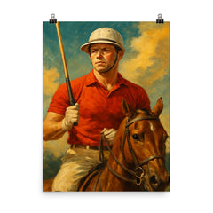 Devereux Milburn poster on a plain backdrop in size 8"x10".