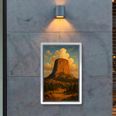 Devil's Tower Wyoming USA poster 2