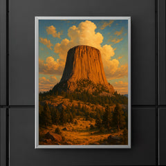 Devil's Tower Wyoming USA poster 5