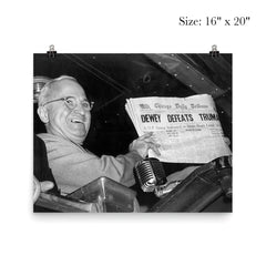 Dewey Defeats Truman poster 2