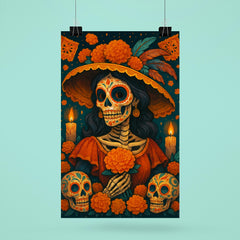 Dia de muertos poster 6