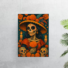 Dia de muertos poster 7