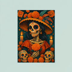 Dia de muertos poster 8