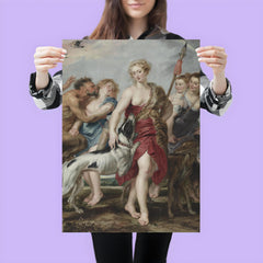 Diana and Her Nymphs Departing for the Hunt by Peter Paul Rubens poster 3