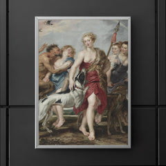 Diana and Her Nymphs Departing for the Hunt by Peter Paul Rubens poster 5