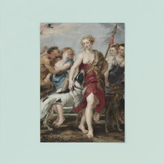 Diana and Her Nymphs Departing for the Hunt by Peter Paul Rubens poster 8