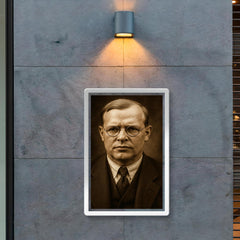 Dietrich Bonhoeffer portrait poster 2