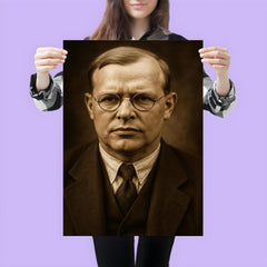 Dietrich Bonhoeffer portrait poster 3