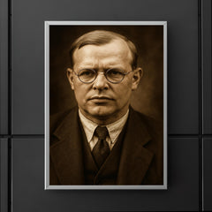 Dietrich Bonhoeffer portrait poster 5