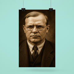 Dietrich Bonhoeffer portrait poster 6