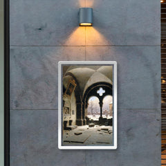 Dilapidated Chapel by Carl Hasenpflug, 1845 poster 2