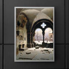 Dilapidated Chapel by Carl Hasenpflug, 1845 poster 5