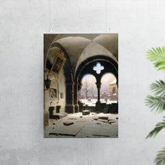 Dilapidated Chapel by Carl Hasenpflug, 1845 poster 7