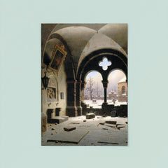 Dilapidated Chapel by Carl Hasenpflug, 1845 poster 8