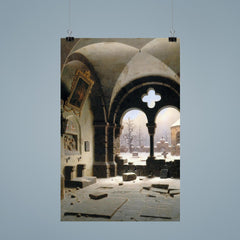 Dilapidated Chapel by Carl Hasenpflug, 1845 poster 9