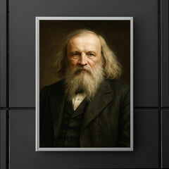 Dimitri Mendeleev portrait poster 5