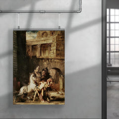 Diomedes Devoured by His Horses by Gustave Moreau, 1865 poster 4