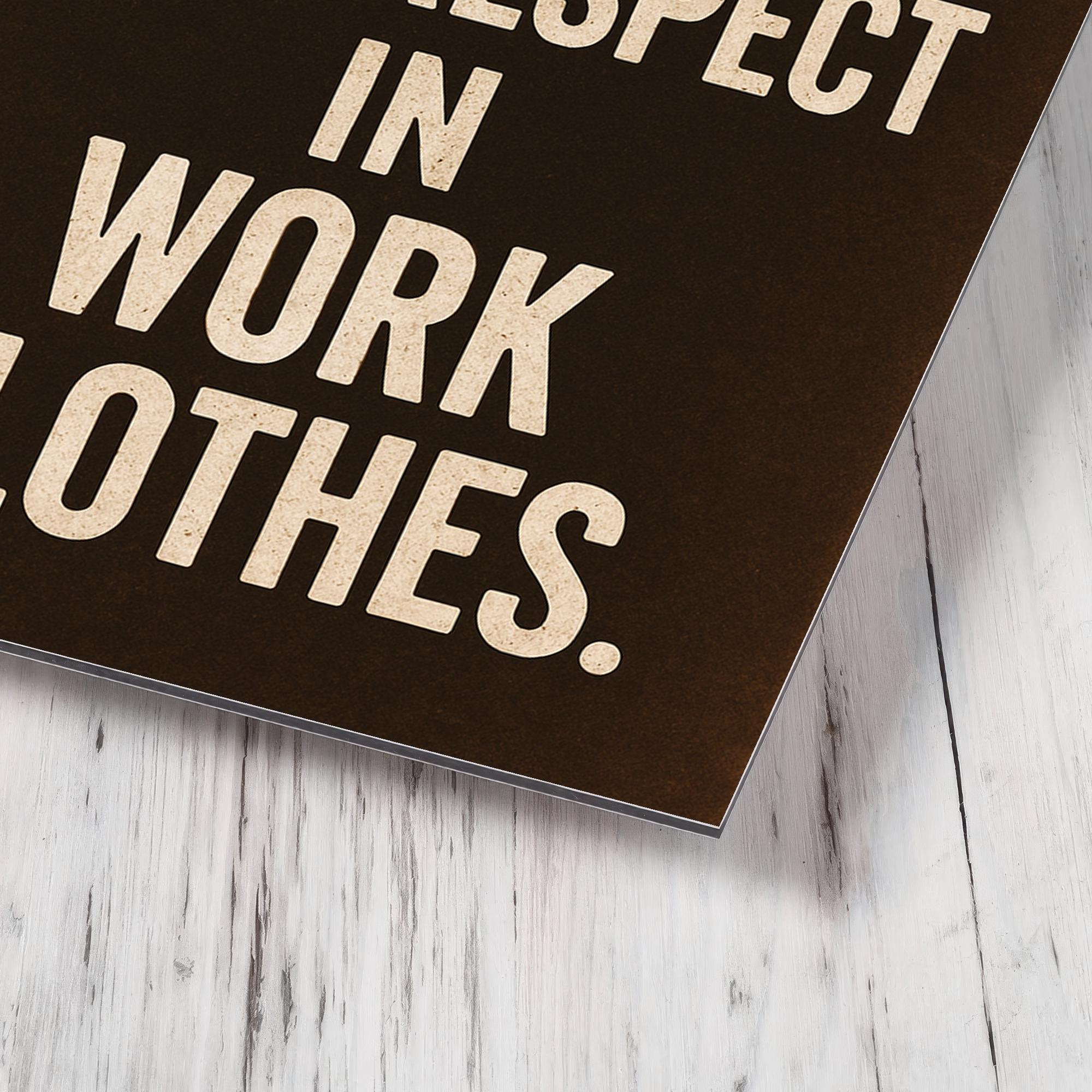 Discipline Is Self Respect Metal Print Wall Art – Noveltees