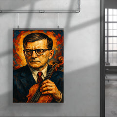 Dmitri Shostakovich poster 4