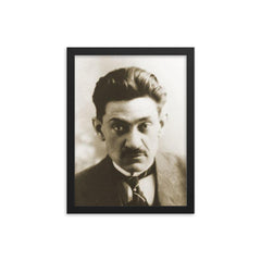 Dmytro Dontsov framed print on a plain backdrop in size 12"x16".