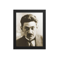 Dmytro Dontsov framed print on a plain backdrop in size 8"x10".