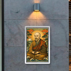 Dogen Kigen ancient Japanese style art poster 2