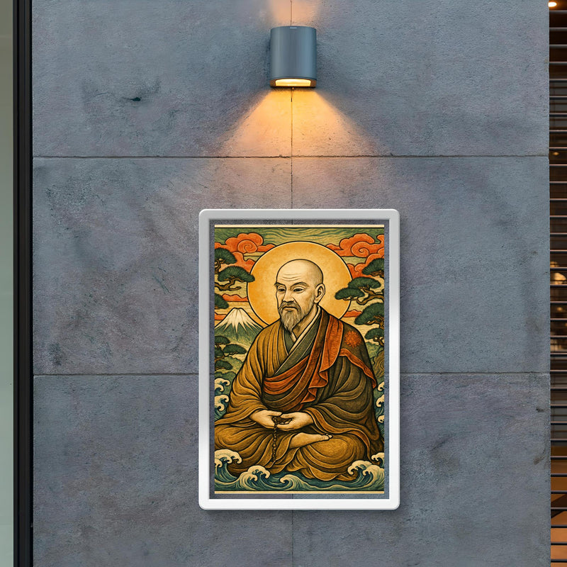 Dogen Kigen ancient Japanese style art poster 2