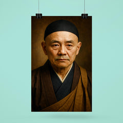 Dogen Kigen portrait poster 6