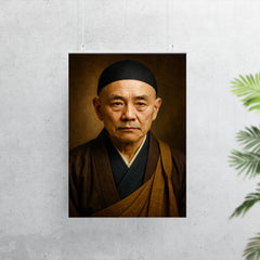 Dogen Kigen portrait poster 7