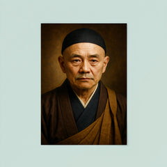 Dogen Kigen portrait poster 8