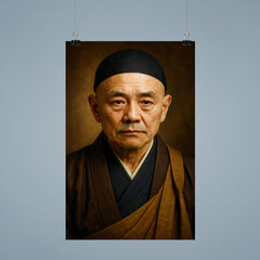 Dogen Kigen portrait poster 9