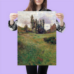 Dogs Running Through a Field by Paul Gauguin, 1888 poster 3