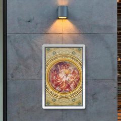 Dome of the Wisconsin State Capitol by Edwin Blashfield, 1917 poster 2