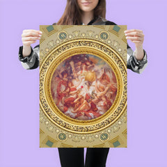 Dome of the Wisconsin State Capitol by Edwin Blashfield, 1917 poster 3