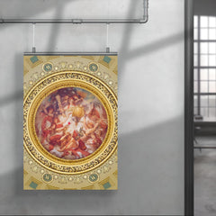 Dome of the Wisconsin State Capitol by Edwin Blashfield, 1917 poster 4