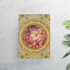 Dome of the Wisconsin State Capitol by Edwin Blashfield, 1917 poster 7