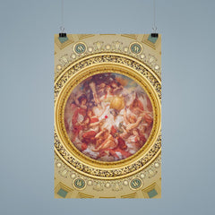 Dome of the Wisconsin State Capitol by Edwin Blashfield, 1917 poster 9