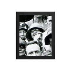 Dominica Legge framed print on a plain backdrop in size 8"x10".