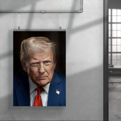 Donald Trump official second term portrait poster 4