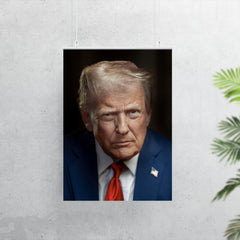 Donald Trump official second term portrait poster 7