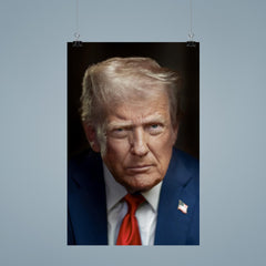 Donald Trump official second term portrait poster 9