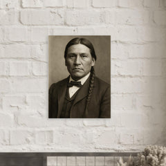 Donald Warne metal print mockup