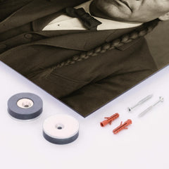 Donald Warne metal print mockup