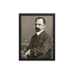 Donatas Malinauskas framed print on a plain backdrop in size 12"x16".