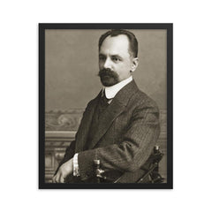 Donatas Malinauskas framed print on a plain backdrop in size 16"x20".