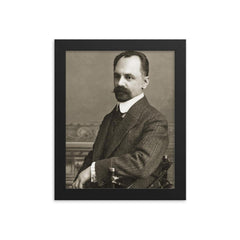 Donatas Malinauskas framed print on a plain backdrop in size 8"x10".