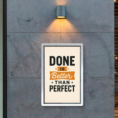 Done is better than perfect poster 2