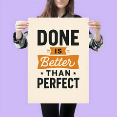 Done is better than perfect poster 3