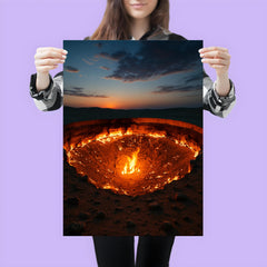 Door to Hell Darvaza Turkmenistan poster 3