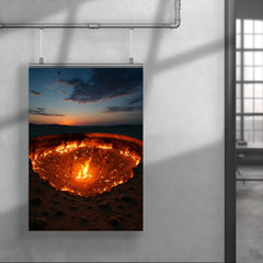 Door to Hell Darvaza Turkmenistan poster 4